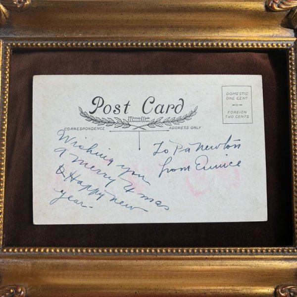 画像3: Postcard クリスマス プレゼントを運んできた小さなサンタさん (3)