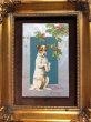 画像2: Postcard　クリスマス　芸をするテリア犬　H.Maguire 1907年 (2)