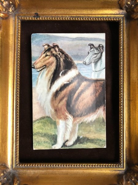 画像2: Postcard コリー犬 音の仕掛け付き (2)