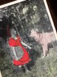 画像2: Postcard　童話　赤ずきんちゃんとオオカミ　1908年 (2)