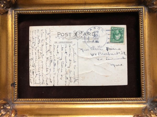 画像3: Postcard  イースター 卵とウサギ 1916年 (3)