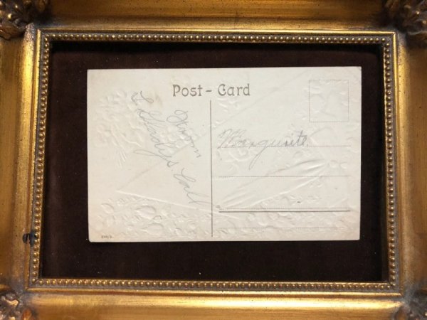 画像3: Postcard スミレのお花 リボン (3)