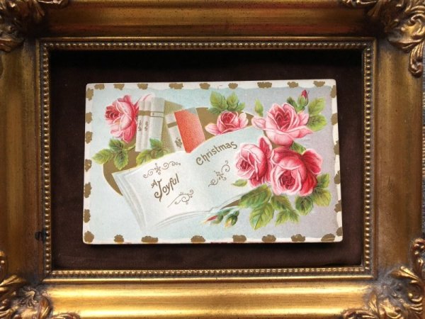 画像2: Postcard 　薔薇のお花　1914年 (2)