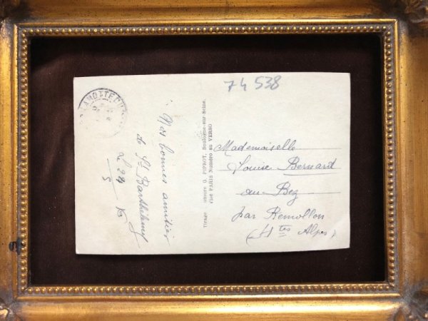 画像4: Postcard 童話 赤ずきんちゃんとオオカミ 1916年 (4)