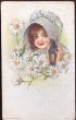画像2: Postcard 　小鳥と女の子　Maud Humphrey (2)