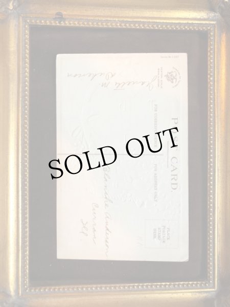 画像3: Postcard　スミレのお花　ハート　Elen Clapsaddle (3)