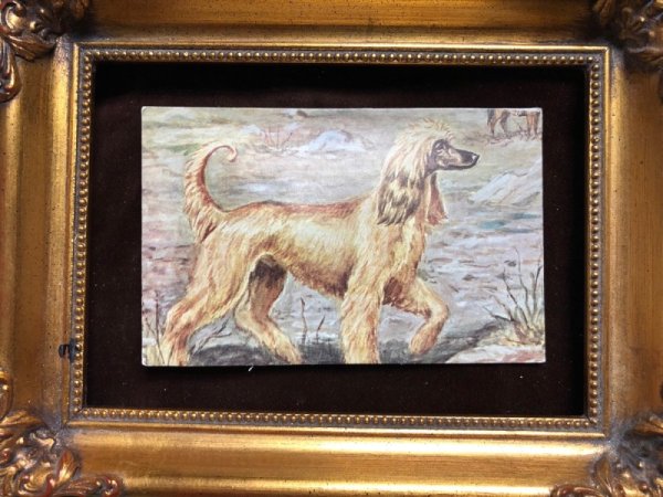 画像3: Postcard アフガンハウンド犬 音の仕掛け付き (3)