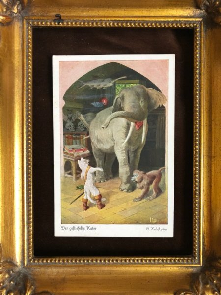 画像3: Postcard 童話 長靴をはいた猫 O.Kubel (3)
