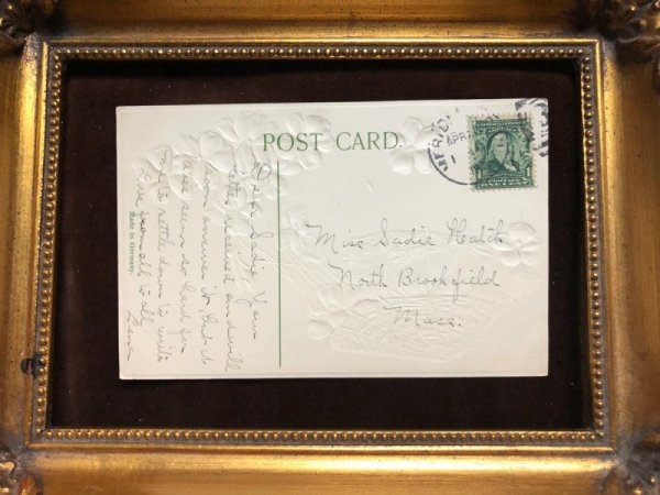 画像3: Postcard スミレのお花  1908年 (3)