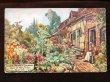 画像1: Postcard　イギリス　イングリッシュガーデン　花咲くお庭　コテージ (1)