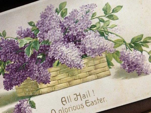 画像2: Postcard  イースター ライラックのお花 (2)