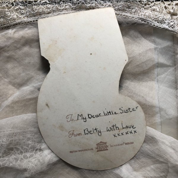 画像3: Postcard 5歳のバースデーカード 子猫と女の子 ダイカット イギリス (3)