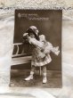 画像3: Postcard   お人形さんと女の子　イギリス1910年 (3)