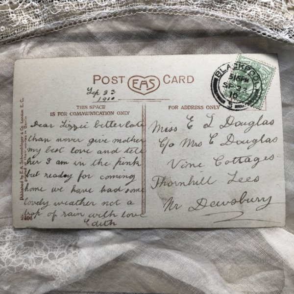 画像3: Postcard ローラースケートで遊ぶ子ども イギリス1910年 (3)