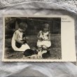 画像3: Postcard　ウサギと女の子たち　オランダ1935年 (3)