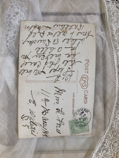 画像4: Postcard   お人形さんと女の子　イギリス1910年 (4)