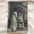画像3: Postcard　ドレスの女性と女の子　母娘 (3)