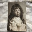 画像2: Postcard　髪の長い女の子　1913年 (2)