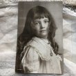 画像2: Postcard　髪の長い女の子　1915年 (2)