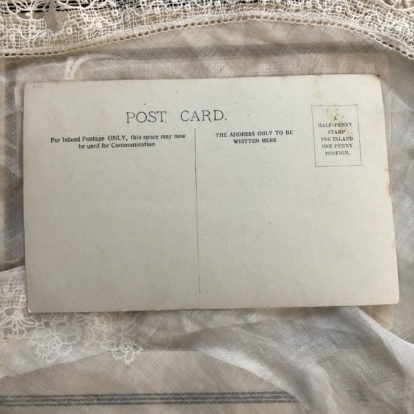 画像3: Postcard　肖像写真　小さな女の子とおもちゃの一輪車　イギリス (3)