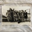 画像2: Postcard　肖像写真　ボートの上の人々　船　イギリス (2)