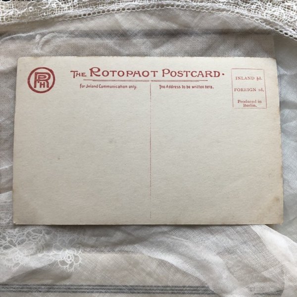 画像3: Postcard お花と子どもたち 未使用 (3)