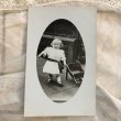 画像2: Postcard　肖像写真　小さな女の子とおもちゃの一輪車　イギリス (2)