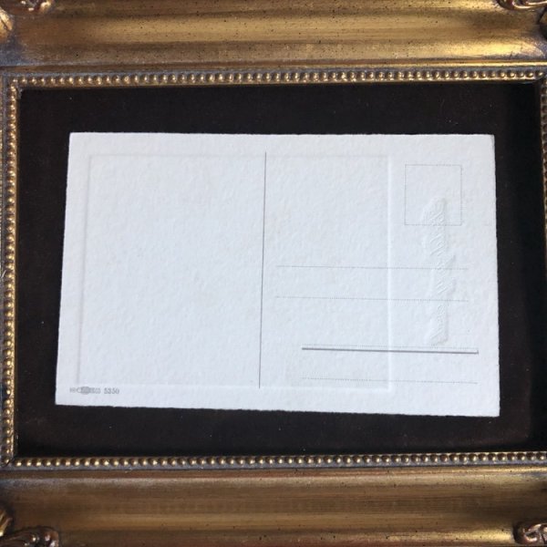 画像2: Postcard 雪景色の中の妖精とキノコ 未使用 (2)