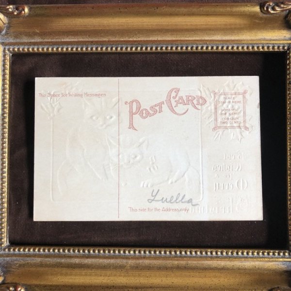 画像3: Postcard クリスマス 2匹の猫 Helena Maguire  (3)