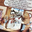 画像2: Postcard　3匹の子猫　Three little kittens　マザーグース (2)