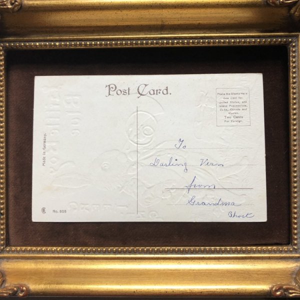 画像4: Postcard イースター ブルー坊やのウサギさん マザーグース童謡 (4)