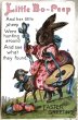 画像1: Postcard　イースター　Little Bo - Peep 小さな羊飼いのウサギさん　マザーグース童謡  (1)