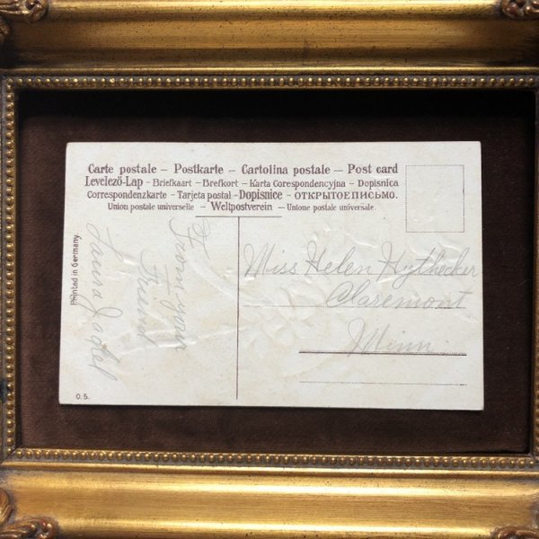 画像4: Postcard イースター 大きな卵を運ぶウサギさん (4)