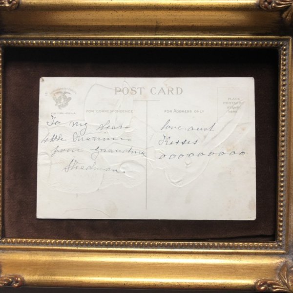 画像5: Postcard イースター シルクハットとネクタイのウサギさん  Ellen Clapsaddle (5)