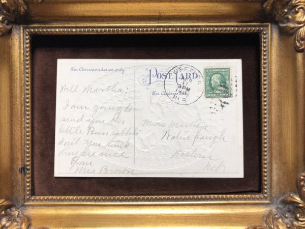 画像4: Postcard イースター 茶色のウサギさん (4)