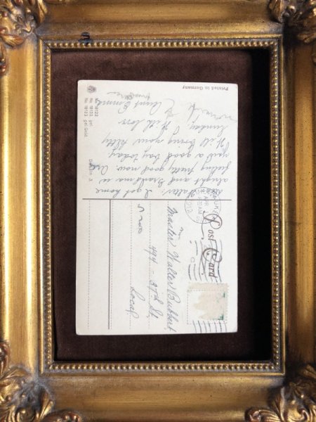 画像4: Postcard イースター ウサギのピアニストさんと歌うヒヨコさん 1912年 (4)