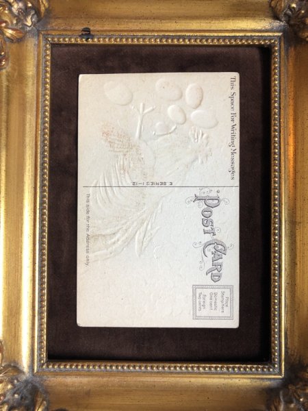 画像3: ▼SALE 500▼ Postcard イースター ニワトリとイースターエッグ 未使用 (3)