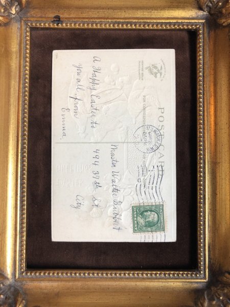 画像4: ▼SALE 500▼ Postcard イースター 鶏とヒヨコの家族 1910年 (4)