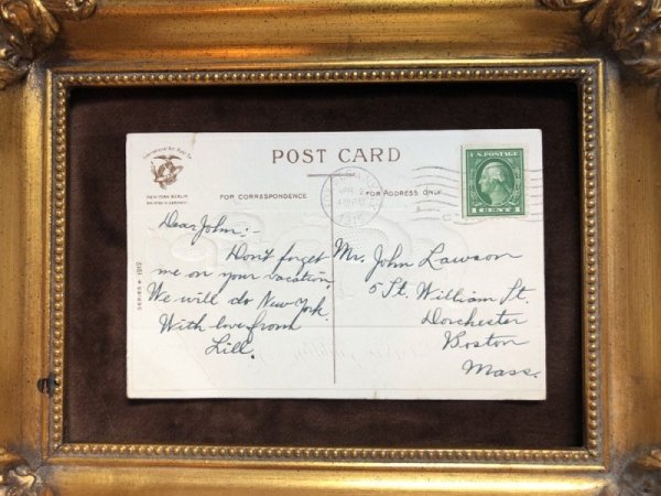 画像5: ▼SALE 500▼ Postcard イースター アヒルさんの家族 Ellen Clapsaddle 1915年 (5)