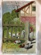 画像1: ▼SALE 500▼ Postcard　イースター　軒先の鶏　1911年 (1)
