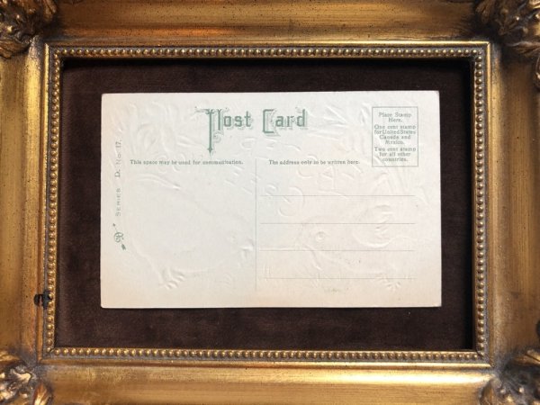 画像3: ▼SALE 500▼ Postcard イースター ヒヨコさんの綱引き アヤメのお花 未使用 (3)