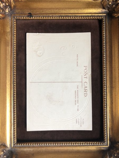 画像5: Postcard　イースター　卵のバスケットを覗く女の子とヒヨコさん　Ellen Clapsaddle (5)