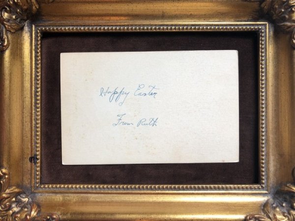 画像4: ▼SALE 500▼ Postcard イースター ヒヨコに葉っぱを与える男の子  (4)