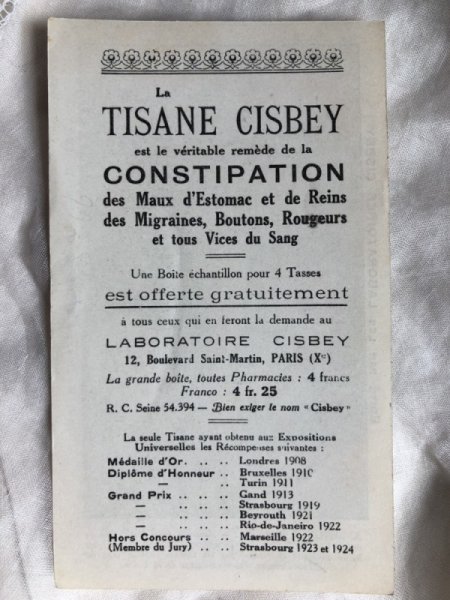 画像3: Trade card 赤いキノコ AMANTA CESAREA 1920年代 (3)