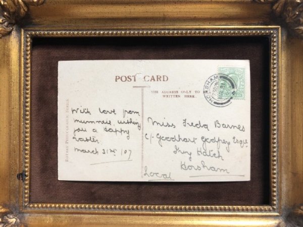 画像4: Postcard  イースター 卵から産まれた猫たち イギリス1907年 (4)