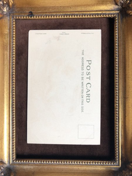 画像5: Postcard イースター 卵とパンダウサギ 黄色リボン (5)