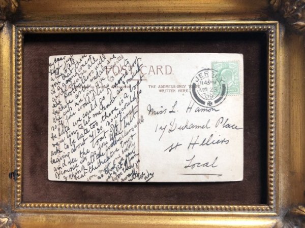 画像4: Postcard イースター 卵の妖精さんとヒヨコさん イギリス1909年 (4)