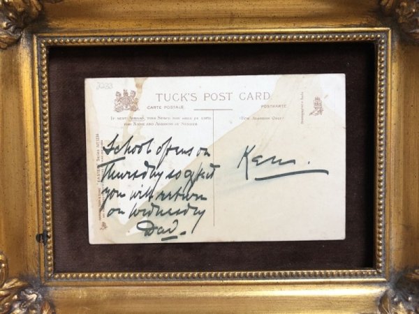 画像3: Postcard  イースター ニワトリとヒヨコの家族 スミレ (3)