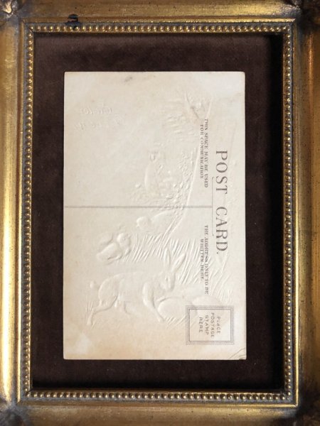 画像3: Postcard  イースター 卵を盗みに来たウサギさん (2) (3)