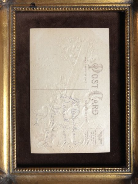 画像3: Postcard  イースター 卵を盗みに来たウサギさん (3) (3)